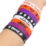 Halloween Silicone Promotional Wristband