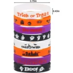 Halloween Silicone Promotional Wristband - Image 2