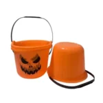 Halloween Plastic Pumpkin Candy Bucket - Image 2