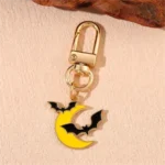 Halloween Pumpkin & Imp Metal Keychain - Image 5