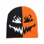Ghost Face Skull Halloween Beanie Cap - Image 2