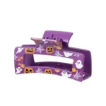 Halloween Spider, Pumpkin & Ghost Hair Claw Clip - Image 3