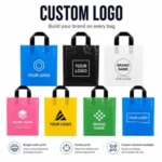 Custom Woven PVC Drawstring Gift & Shopping Bag - Image 5