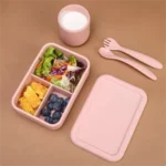 BPA Free Silicone Kids Snack & Lunch Storage Container - Image 4