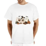 Men's Custom Halloween Cotton T-Shirt