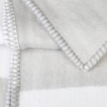 Elegant cotton buffalo check throw blanket with whip-stitch - Image 2