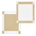 Elegant cotton buffalo check throw blanket with whip-stitch - Image 9