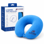 2-in-1 travel blanket & pillow pouch with luggage clip (Copy)