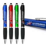 Ballpoint Pens with Rubber Grip