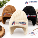 Korean style windproof winter hat for kids, boys & girls. - Image 2