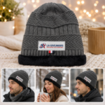 Warm Knitted Winter Hat - Image 2