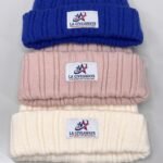 Hot Sale Winter Knitted Beanie with Custom Woven Label - Image 2
