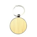 Custom Logo Wooden House Shape Promotional Keychain Gift - Image 5