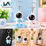Custom Logo Promotional 3D Astronaut Keychain - Image 8