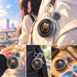 Custom Logo Recordable Music Player Cartoon Keychain Gift - Image 7