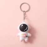 Custom Logo Promotional 3D Astronaut Keychain - Image 3