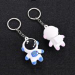 Custom Logo Promotional 3D Astronaut Keychain - Image 2