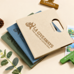 Custom Logo A5 Leather Notebook & Business Journal - Image 3