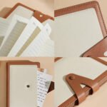 Custom Logo Luxury A5 PU Leather Buckle Notebook Gift Set - Image 8