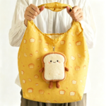 Custom Logo Promotional Foldable Plush Pouch Tote Bag